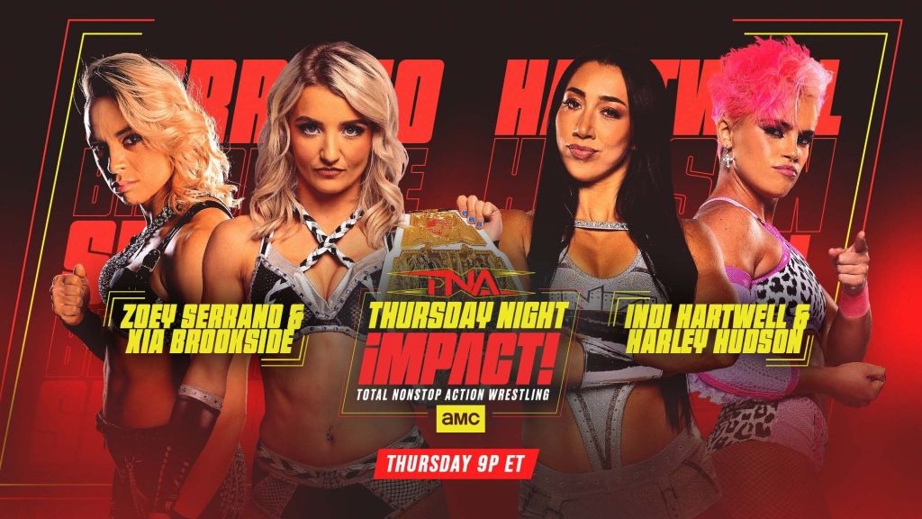 TNA Impact, ROH & Wrestling Open results:  Gabby FORZA, ZOEY Seranno & BILLIE Starkz&nbsp;(9/3/26)